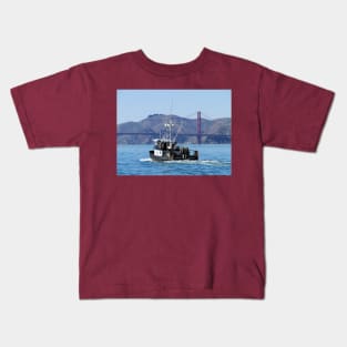 Madeline Sets Sail From The Bay Kids T-Shirt